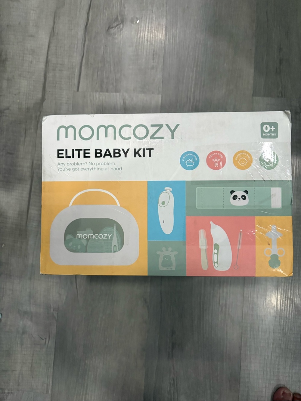 Momcozy Elite Baby Kit - Multi-Color Baby Bath & Grooming Set DS